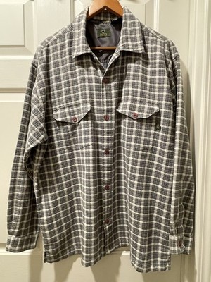 MCD More Core Division Shirt Surf Skater Men XL Button Down Long Sleeve Flaw