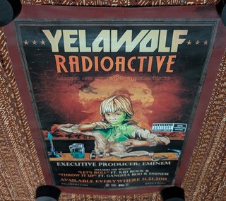 Rap Promo Poster YELAWOLF RADIOACTIVE SHADY 15"X21" OG Gangsta Boo/Eminem