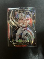 2024 Panini Select - Premier Level Drake Maye #113 Black & Red Shock Prizm (RC)