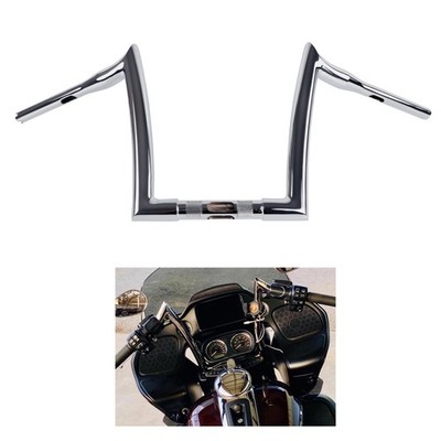 STREET TANK 1.5''Chrome Handlebar For Harley Touring Road Glide,RoadKing,Softail,