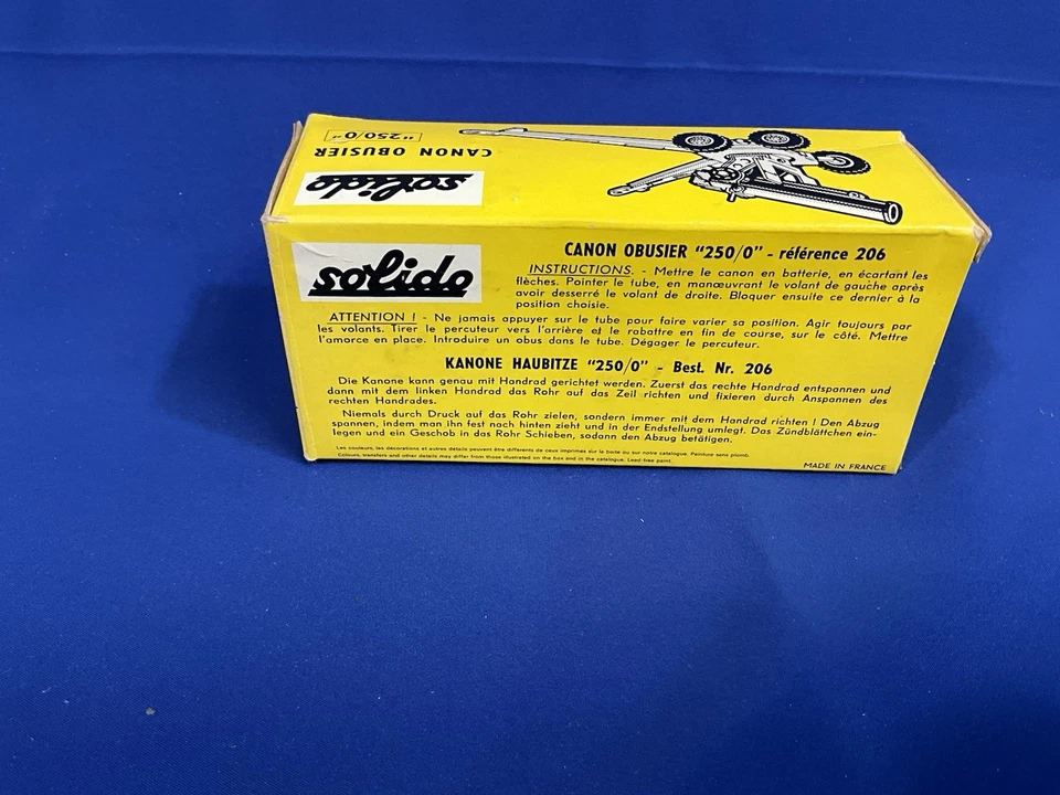 Solido Canon Obusier 1/48 Model - Image 2 of 4