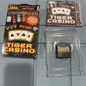 7 CIB GameCom Games including Mortal Kombat Trilogy Cartridge - Tiger GameCom