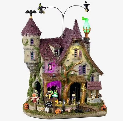 Lemax Spooky Town Wicked Garden Coven #35017 Animation Soundtrack & Lighting NEW