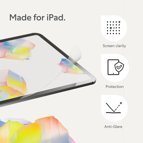Paperlike 2.1 Protecteur d'écran (2x) pour iPad AIR 13" (2024) pour un papier authentique - Photo 3/6