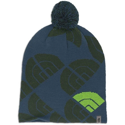 The North Face Hue G. Banner Beanie Eclipse Blue Men's One Size Fits Most BNWT