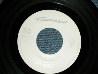IMAGES Japan 1987 K07S-7108 WHITE LABEL Promo 7 IMAGES Japan 1987 K07S-7108 WHITE LABEL Promo 7