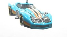 Christmas Ornament for 1976 Greenwood Chevy Corvette Blue