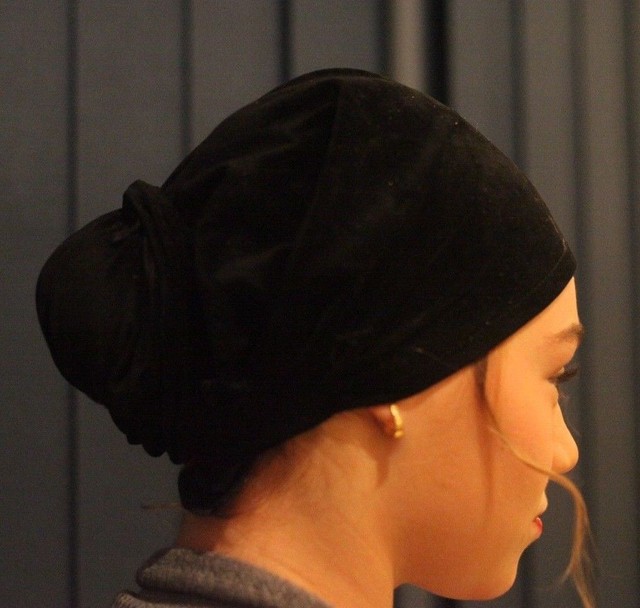 White Tichel Scarves Head Wrap Hair Covering Jewish Bandana