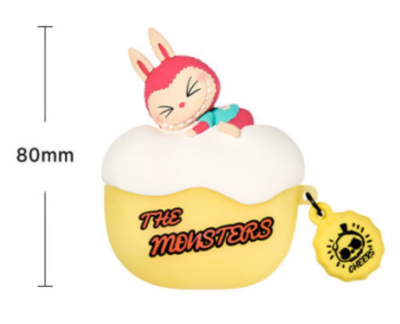 Pop Mart LABUBU Apple Air Pods PRO CASE -Enchanted by the SEASIDE