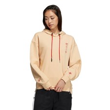 Adidas Women's CNY Hooded Sweatshirt, Halo Blush
