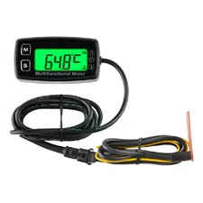 Engine Temperature Gauge Hour Meter and Tachometer Battery Austa...