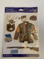 Jolee's Dimensional Stickers HUNTING 7 Pieces NEW 