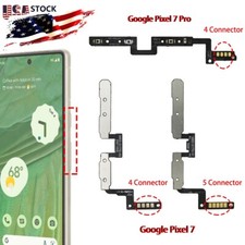 Power Volume Button Key Flex Cable Replacement For Google Pixel 7 / 7 Pro New