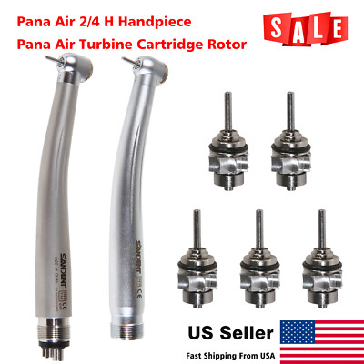 SANDENT NSK PANA MAX Style Dental High Speed Handpiece Push 2/4 Holes Turbine