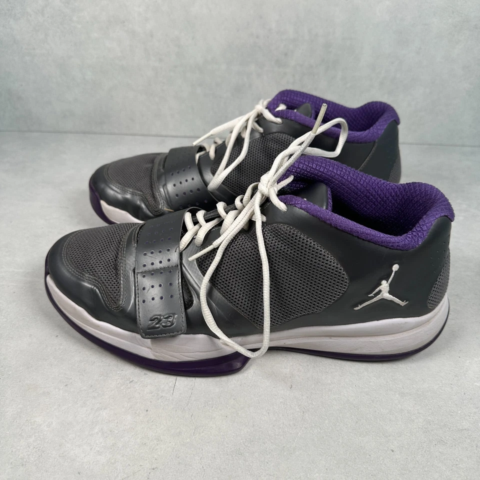 Zapatillas Air Jordan Para Hombres 12 BCT Low Cool Gris Club Púrpura Gris Zapatos 2011 Foto 4 de 4