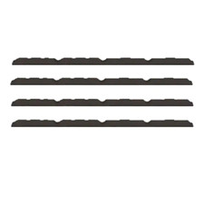 3 Ft. outside Closure Strip Foam Sm-Rib Roof Accessory in Black 4-Pack Free Sh