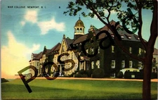 1939 WAR COLLEGE, Newport RI, Berger Bros Pub. postcard jj195