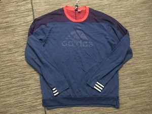 orange adidas pullover
