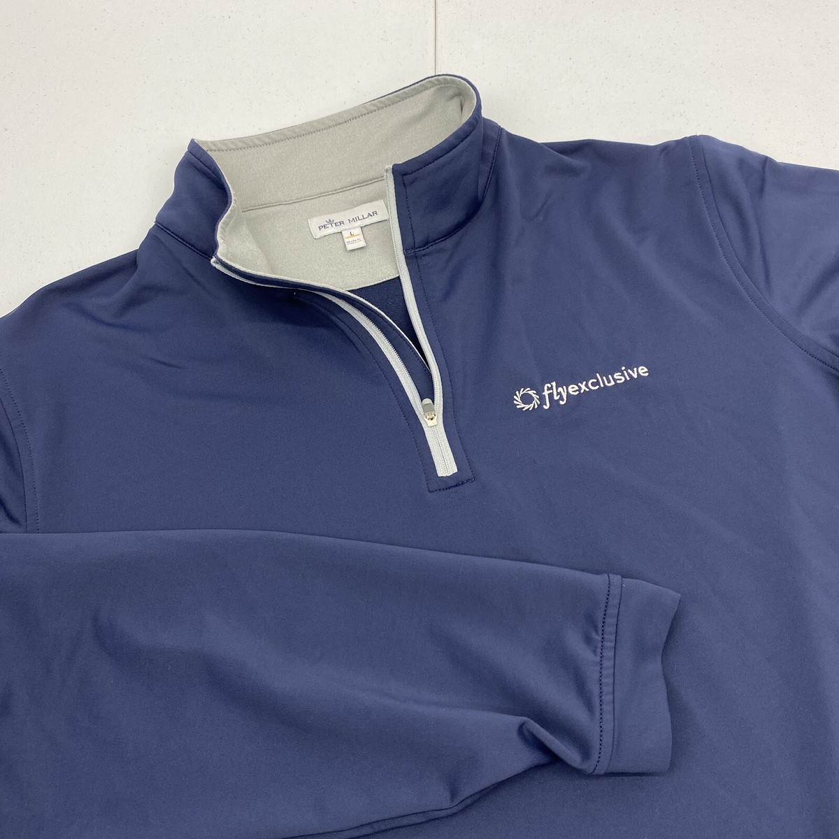 Peter Millar Pullover Men Large Perth Performance 1/4 zip Peter Millar Pullover Men Large Perth Performance 1/4 zip