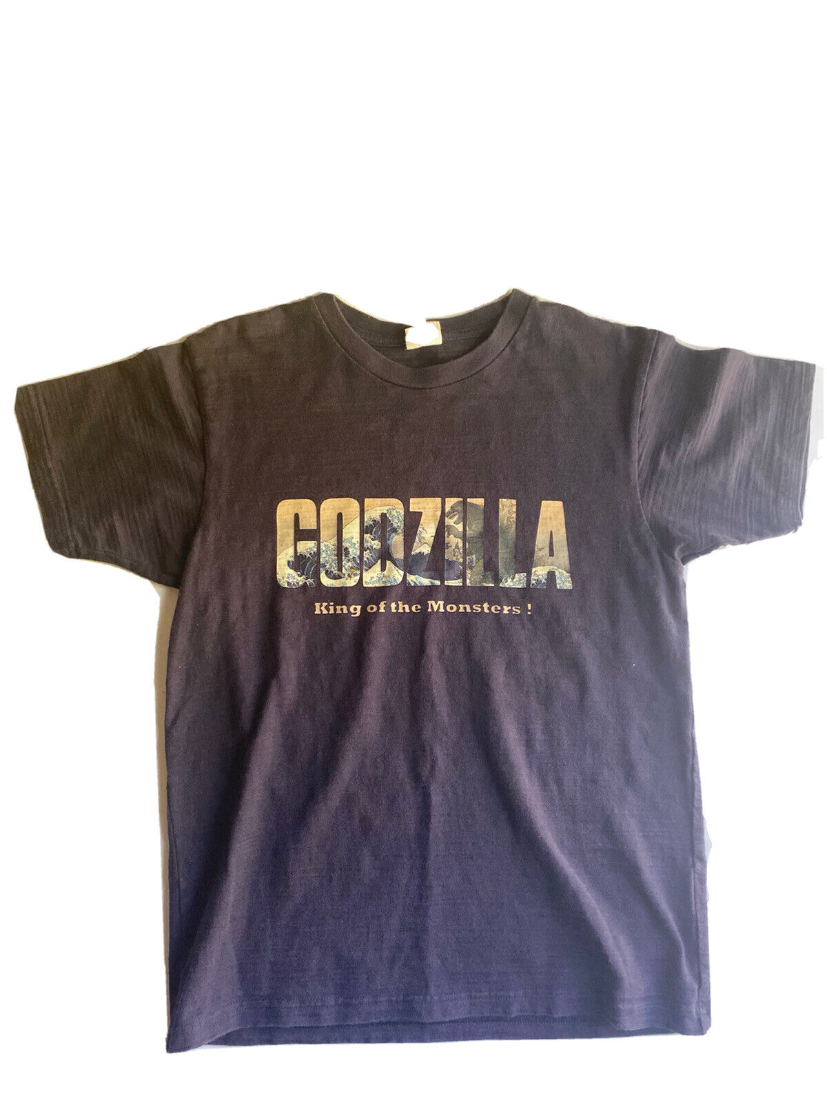 Godzilla Toho Co T-shirt Tee Waves Graphic Rare Size… - Gem Godzilla Toho Co T-shirt Tee Waves Graphic Rare Size… - Gem