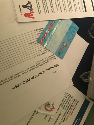 Collection De 19 Billets UEFA Euro 2008, Dont La Finale, Souvenirs De Match
