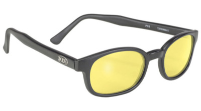Sonnenbrille KD's matt schwarzer 21112 - Gelb gläser - Sons of Anarchy