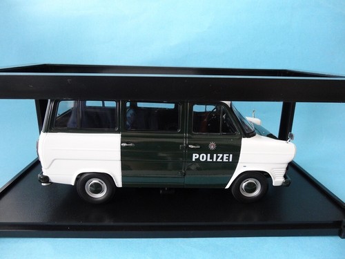FORD TRANSIT MKI POLIZEI - 1965 - KK SCALE KKDC 180466 M - 1/18 - Imagen 4 de 7