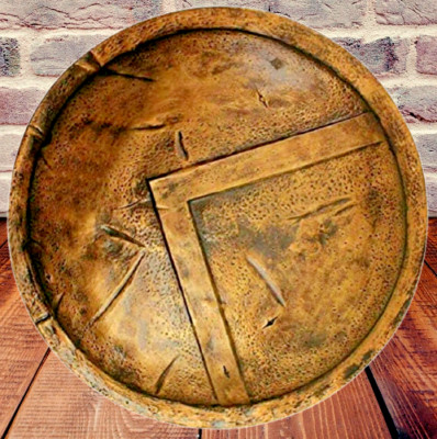 Medieval Spartan Shield ~ King Leonidas 300 Movie Shield Halloween Gift 12-36''