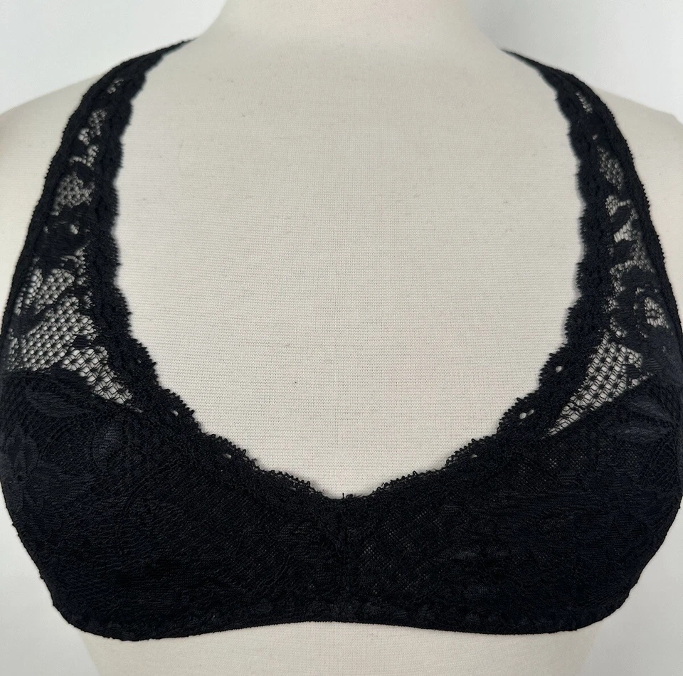 NWT Cosabella Never Say Never Racie Bralette PETITE SMALL 28A 28B 30A Black Lace - Image 4 of 4