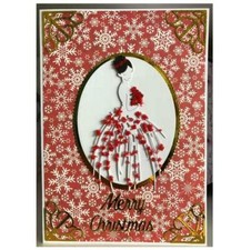 Metal Cutting Dies Girl DIY Scrapbook Making Cards Album Embossing Stencil Die