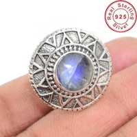 Solid 925 Sterling Silver Blue Labradorite Jewelry Ring Us 6 Ai621 Solid 925 Sterling Silver Blue Labradorite Jewelry Ring Us 6 Ai621