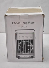 Portable Mini Air Cooler Fan AC Air Conditioner Personal Cooling Fan Humidifier