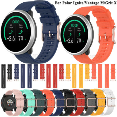 Für Polar Ignite 2/Unite/Grit X/Vantage M/M2 Ersatz Silikon Uhren Armband Sport