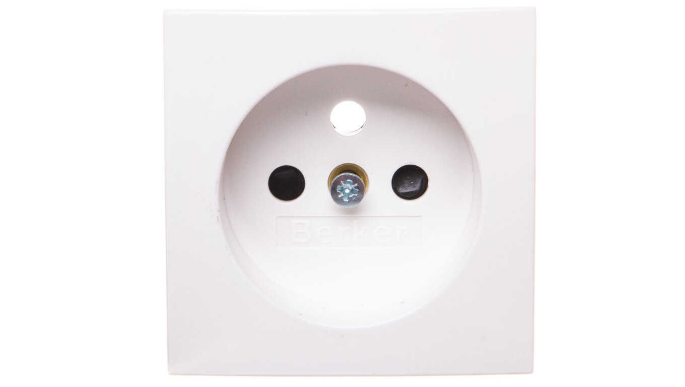 B. Square Socket faceplate cream gloss 3963808992 /T2UK