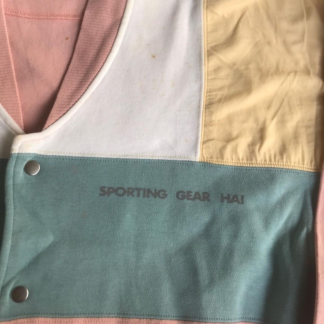 Vintage 80s Hai Sporting Gear issey miyake cardigan