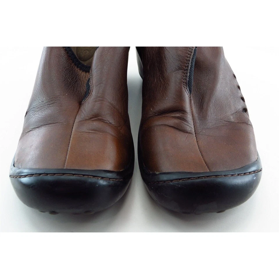 Zapatos de mujer Privo by Clarks zuecos de cuero marrón talla 6 medianos Foto 2 de 4