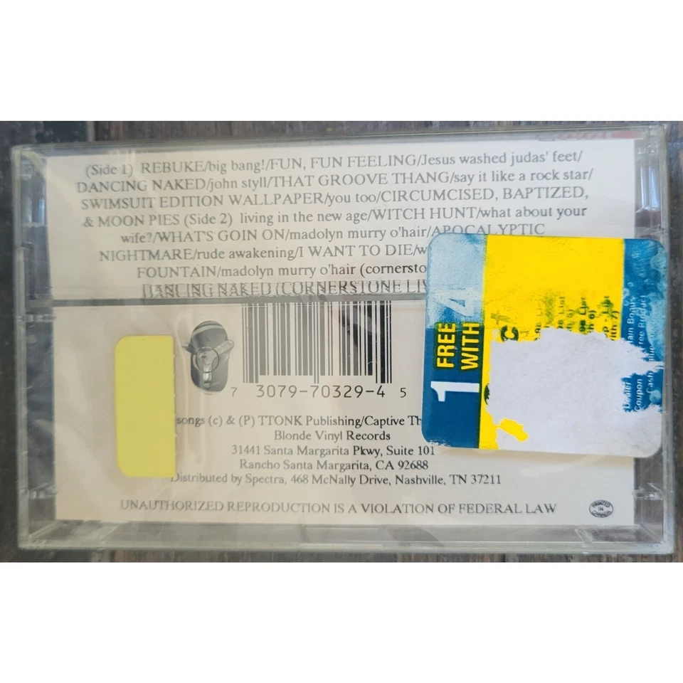 Lust Control Fun Fun Feeling Cassette Tape Blonde Vinyl Records 1988/89 - Image 2 of 3