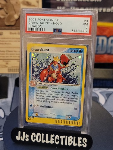 Crawdaunt graded PSA 7 for sale on eBay