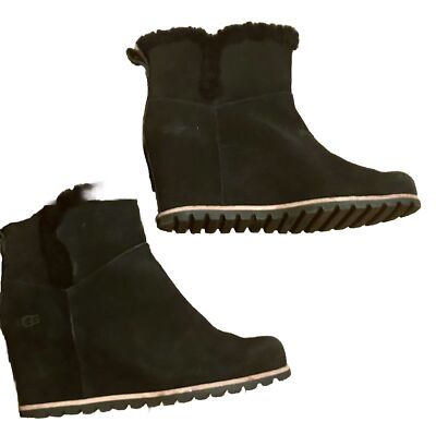 Ankle Boots Ugg Seyline Wedge Bootie UGG Women Hidden Wedge Heel