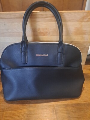 Black Stella & Max Large Handbag Purse Excellent Quality