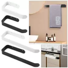 US Self Adhesive Towel Rod Bar Wall Bath Towel Holder Rail Rack Bathroom Kitchen