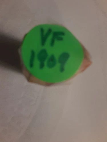 Half Roll (25 coins) of 1909-P Lincoln Wheat Cents. Very Fine(VF) or better.