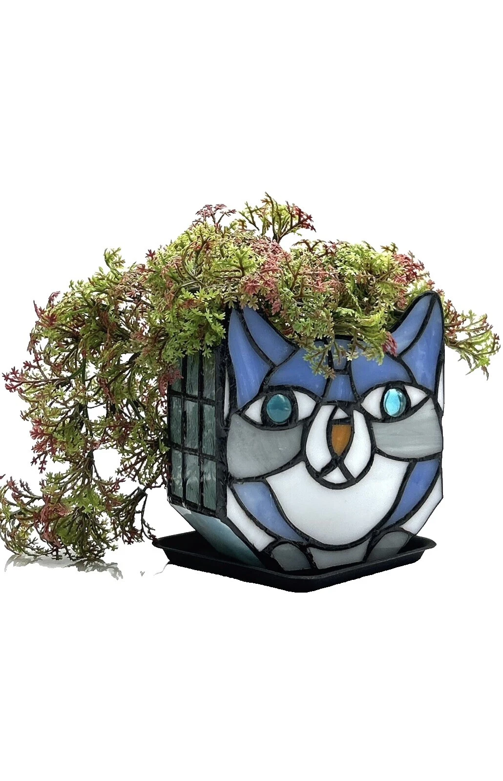 Planta Multicolor Vidrio canastas, macetas, jardineras y Platillos