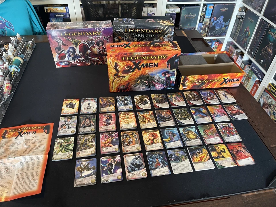 Legendary: X-Men, Civil War & Dark City Games - Image 3 of 4