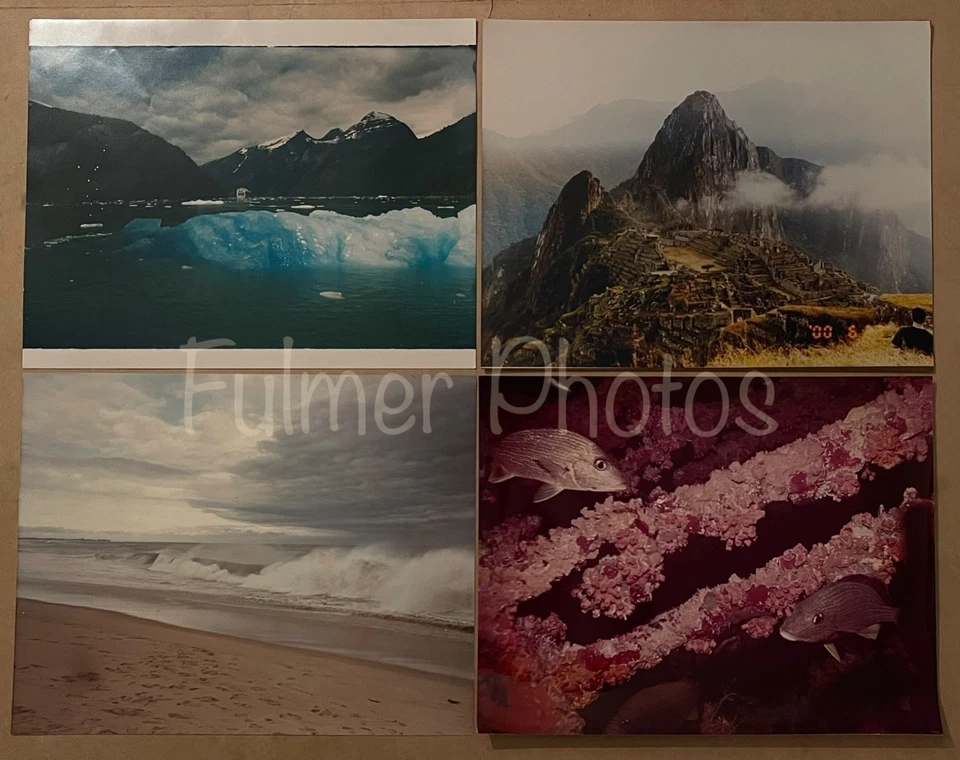 18 Pro VTG Color Photos 11x14 OUTDOOR NATURE Mountains Beach Sunsets Scenery COA - Image 4 of 4