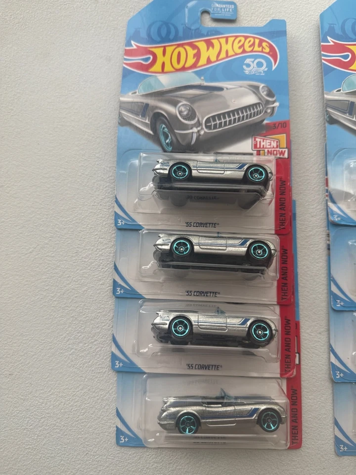 Hot Wheels Zamac Lote de 12 - Corvette '55, Chevy LUV personalizado '72, Corvette C7 Z06 Foto 2 de 4