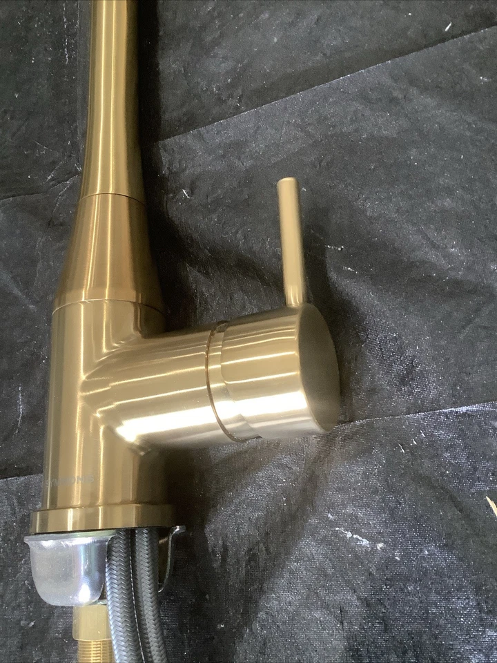 Grifo de cocina Symmons extraíble bronce cepillado Sereno S-2302-BBZZ-PD D2 Foto 4 de 4