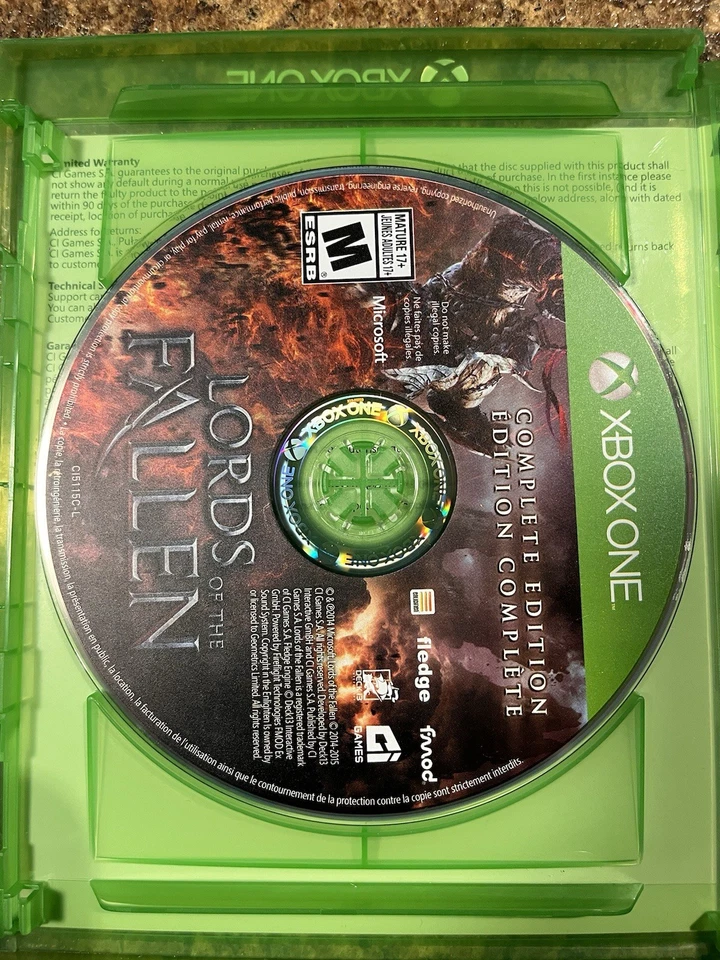 Lords of the Fallen: Complete Edition (Microsoft Xbox One, 2015) - Image 3 of 3