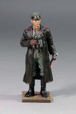 Handmade 1/30 WWII Germany General Rommel Wearing A Leather Coat GER024 Model