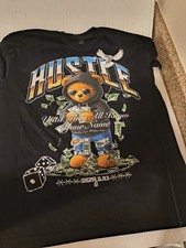 Original Black Hustler Tee Size L